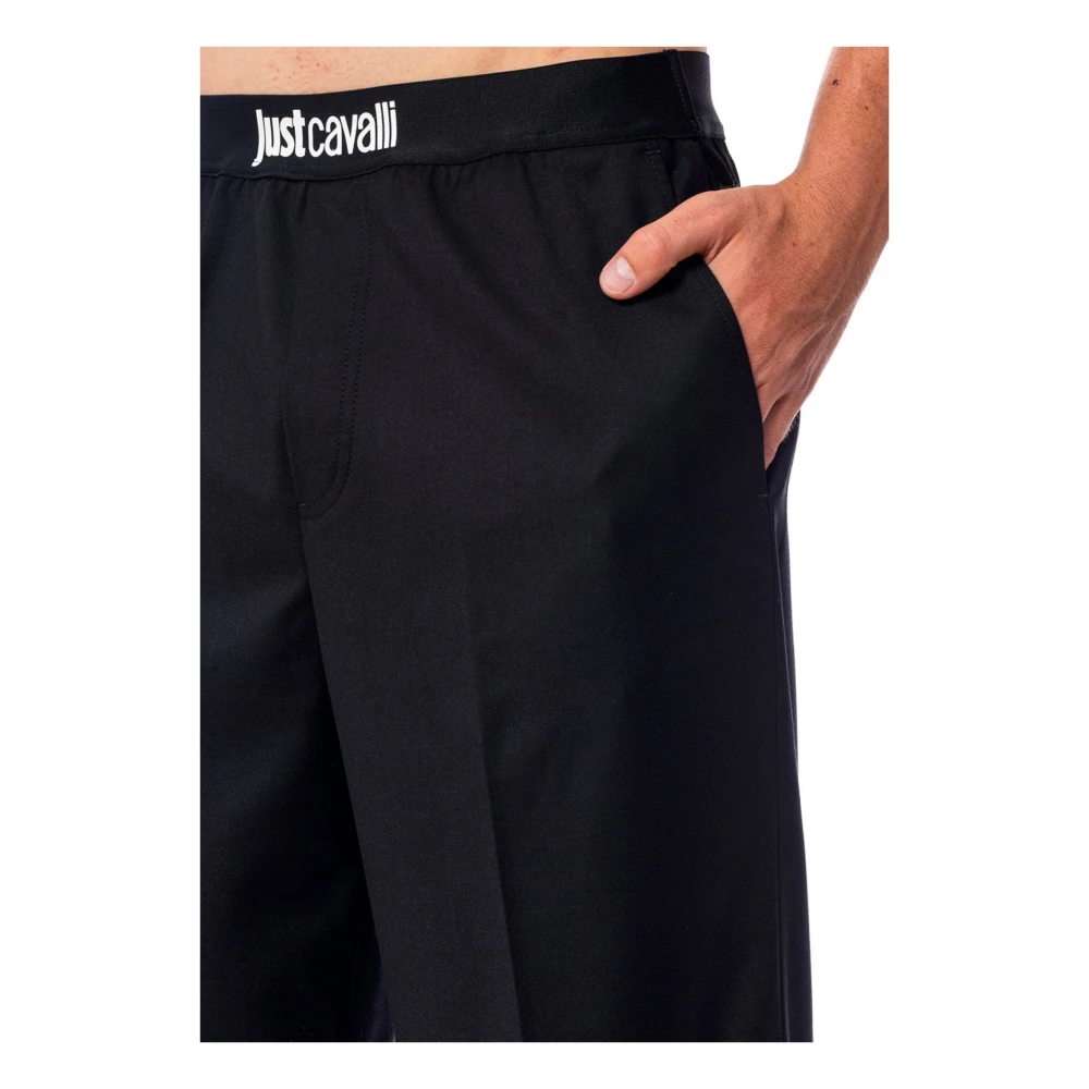 Just Cavalli Broek Black Heren