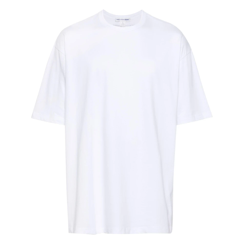 Comme des Garçons Gebreid T-shirt voor mannen White Heren