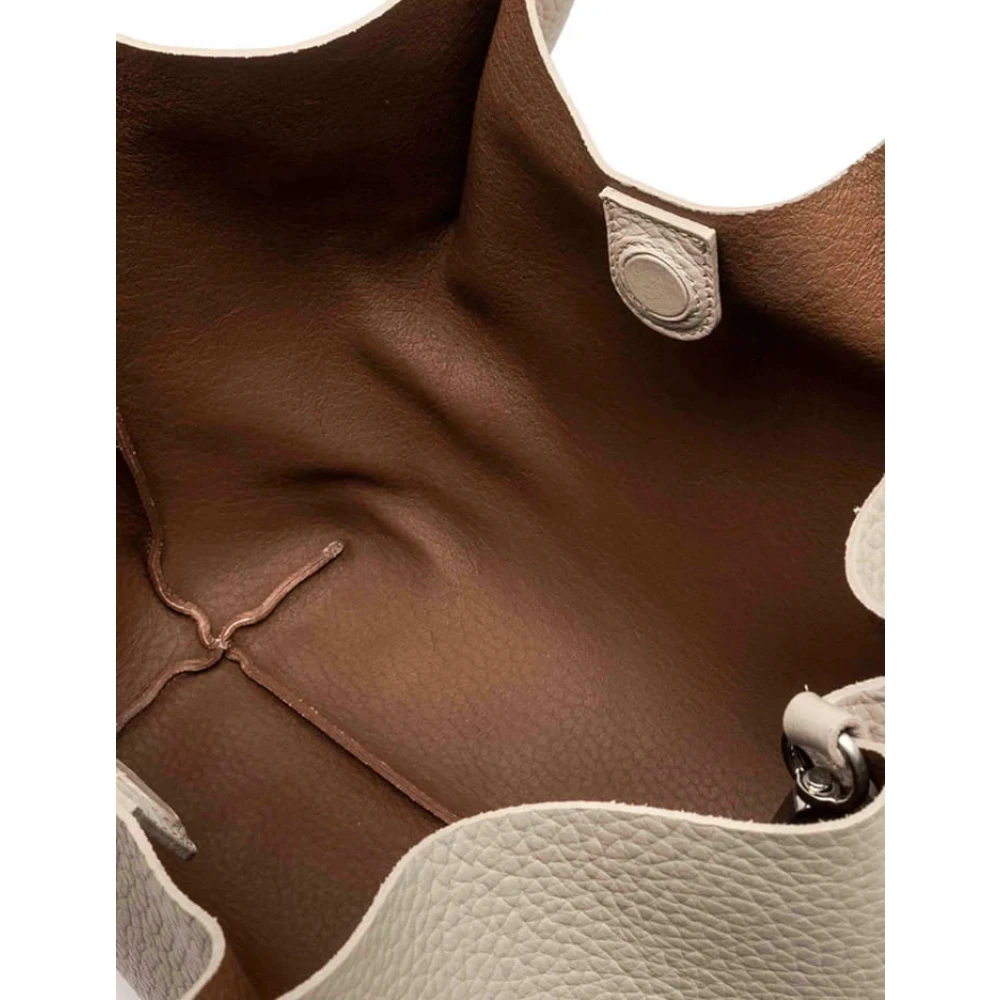 Gianni Chiarini Luxe Schoudertas Lamb Castoro Brown Dames
