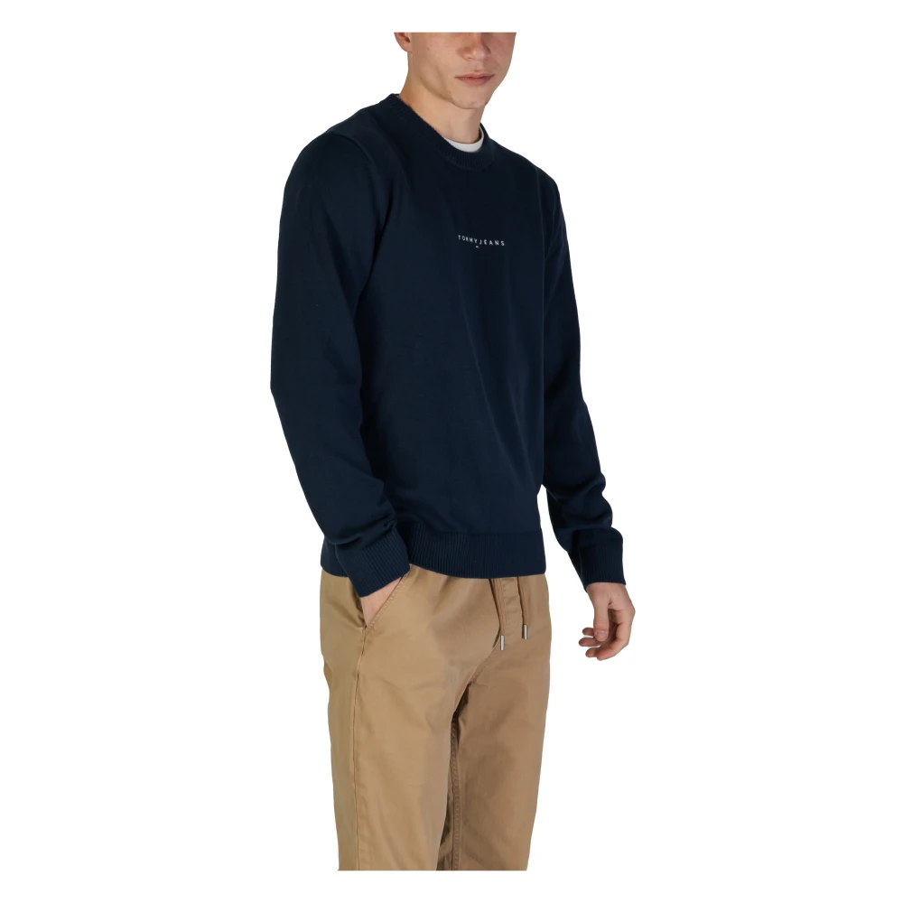 Tommy Jeans Lente Zomer Heren Sweatshirt Collectie Blue Heren