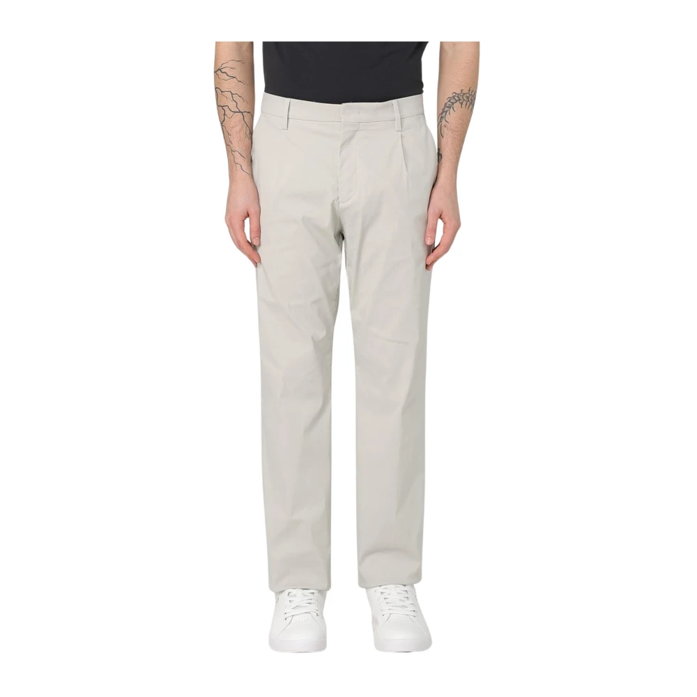 K-Way Uomo Beige Pantaloni Casual Blu Eleganti