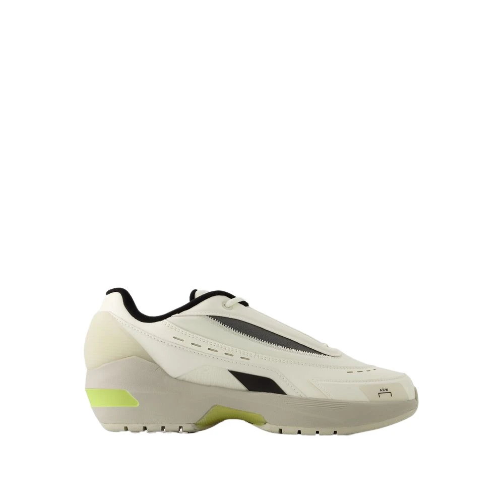 A-Cold-Wall Witte Vector Sneakers Rubberen Zool Heren Schoenen Beige