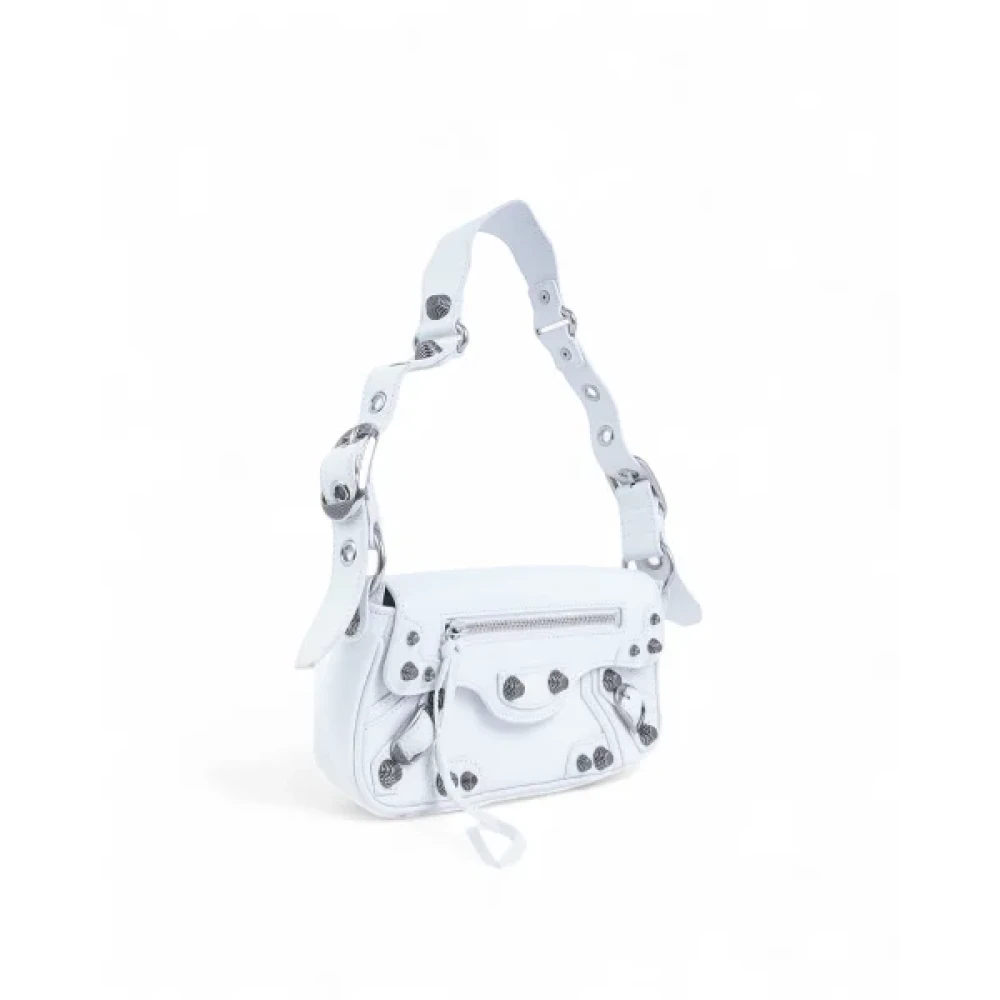 Balenciaga Vintage Pre-owned Leather handbags White Dames