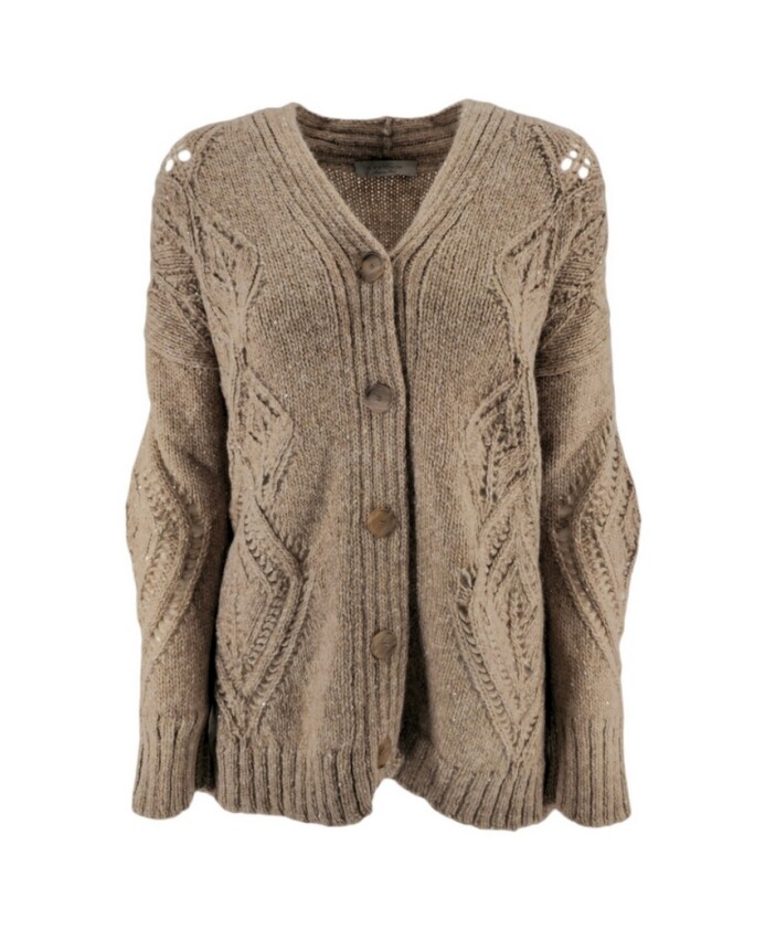 brown-knit-cardigan-with-openwork