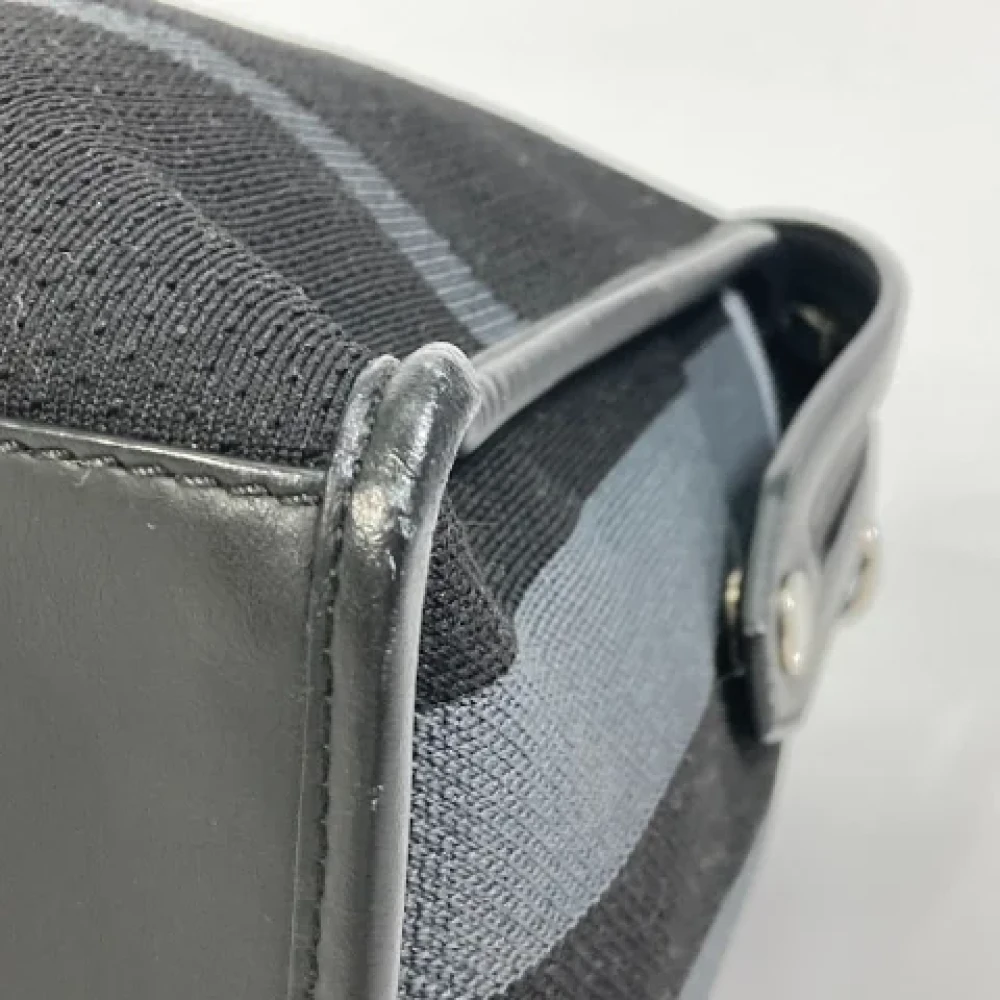 Fendi Vintage Pre-owned Canvas fendi-bags Black Heren