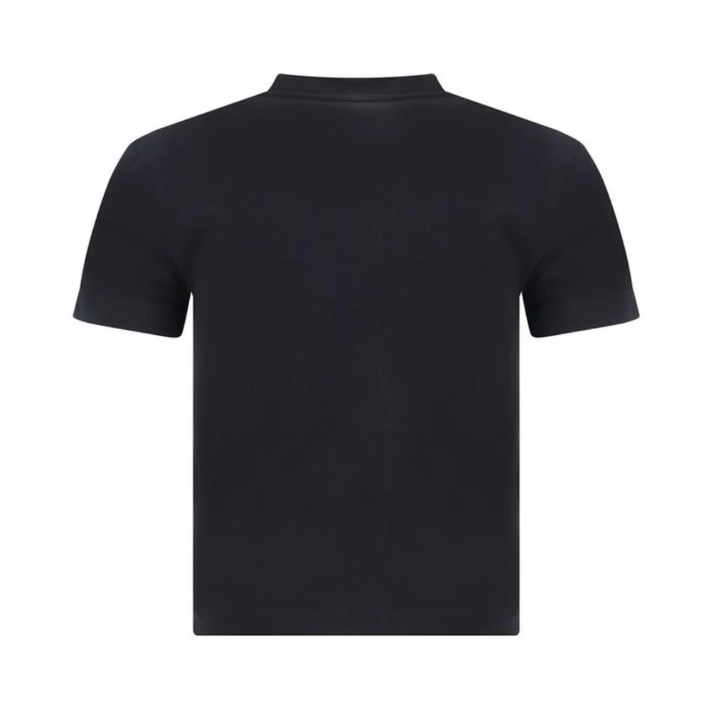 Jacquemus Monogram Patch Katoenen T-Shirt Black Dames