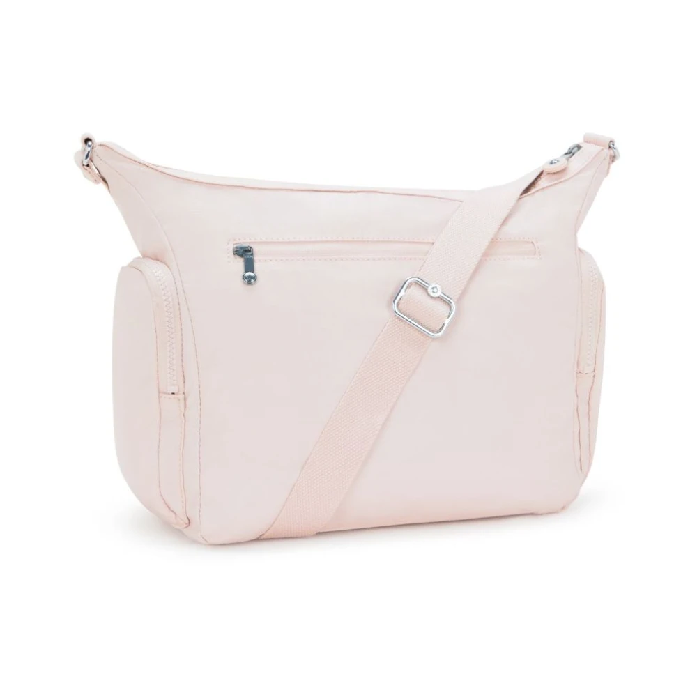 Kipling Lichtgewicht Schoudertas met Meerdere Zakken Pink Dames