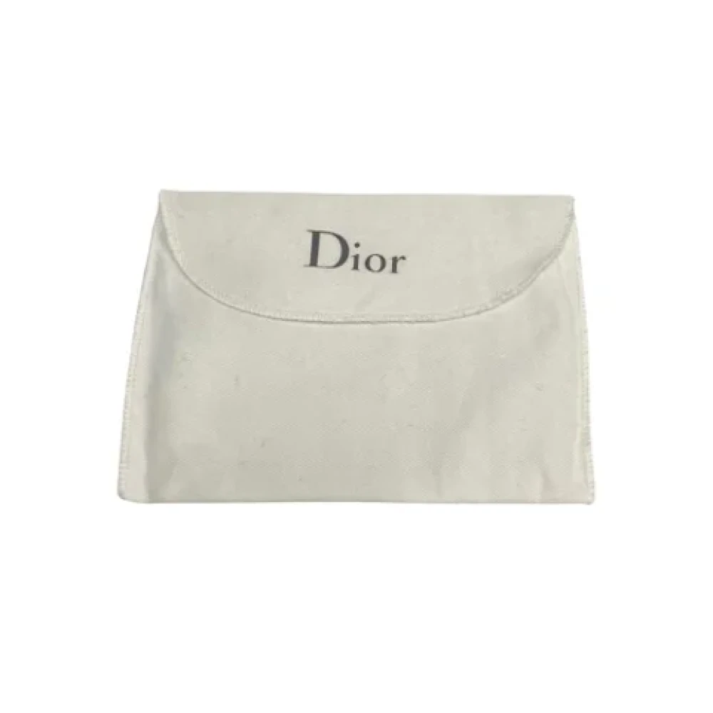 Dior Vintage Pre-owned Leather wallets Brown Dames