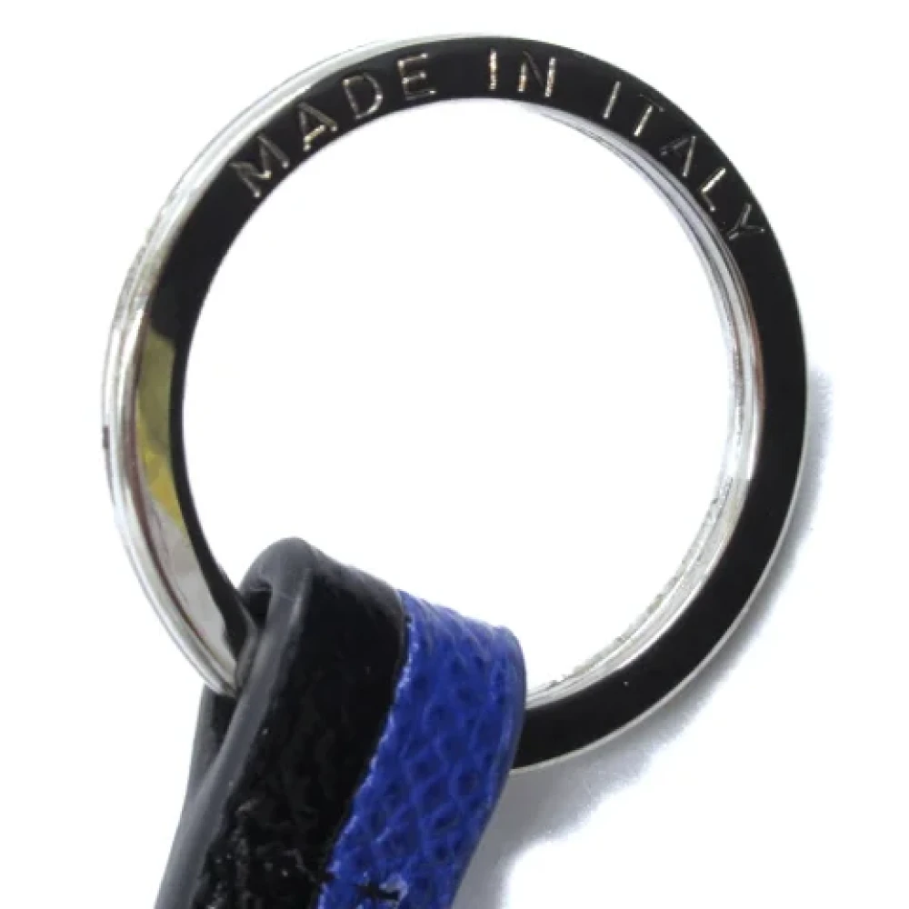 Bvlgari Vintage Pre-owned Leather key-holders Black Unisex