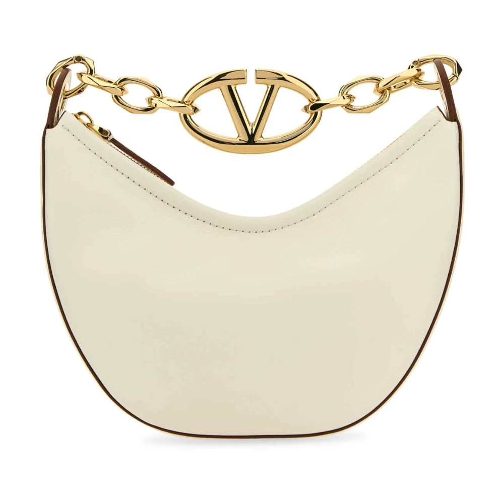 Valentino Garavani Women's White Vlogo Moon Mini Hobo