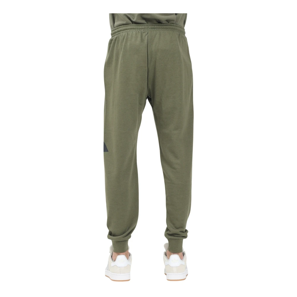 Adidas Sportieve Essentials Big Logo Groene Broek Green Heren