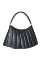 sacs-en-cuir-plisse-noir-avec-crocodile
