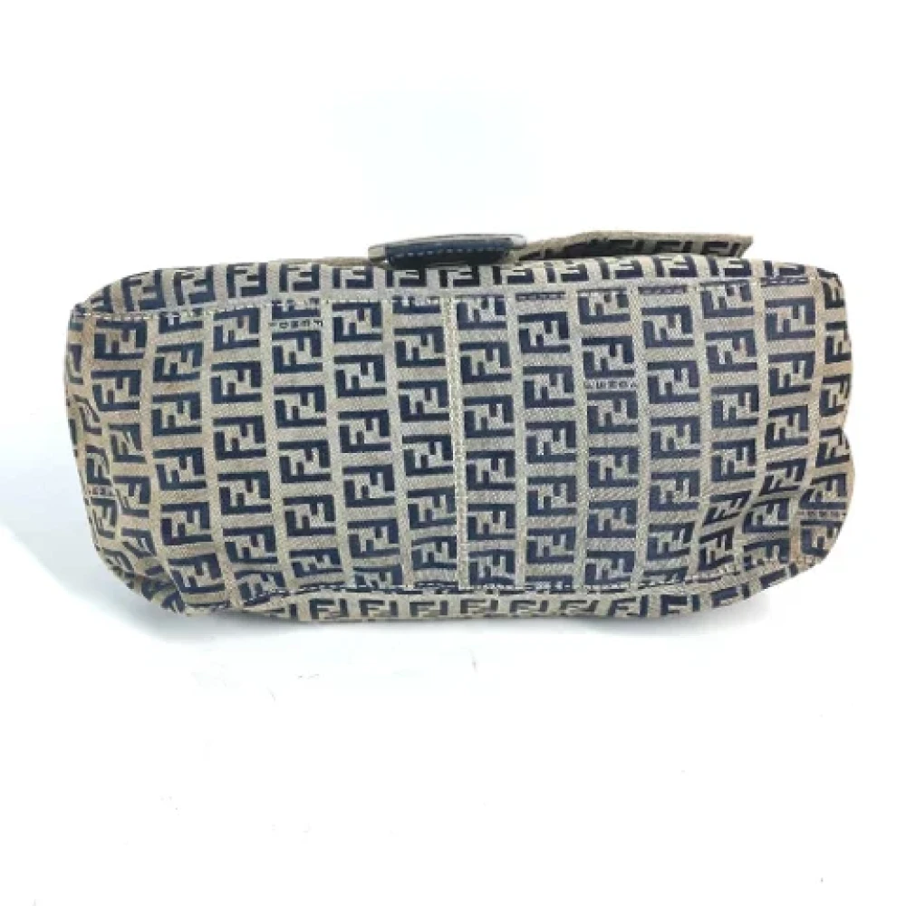 Fendi Vintage Pre-owned Canvas fendi-bags Blue Dames