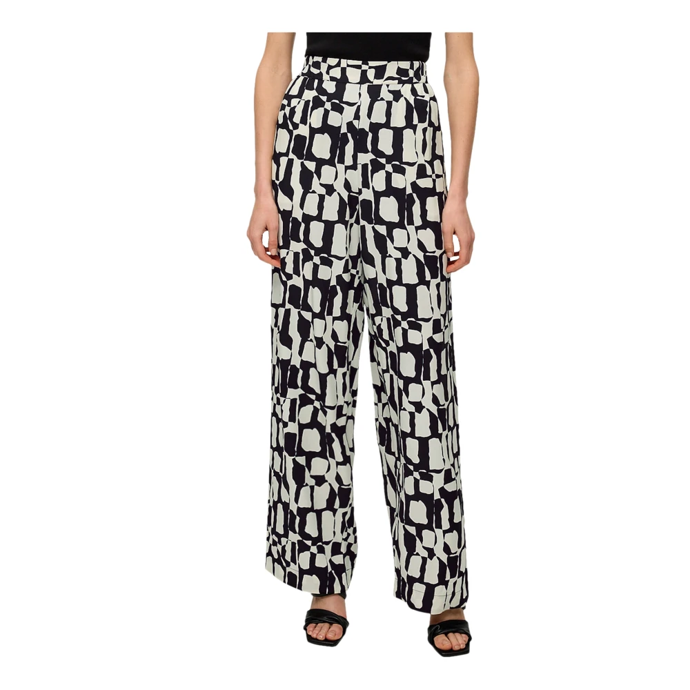 s.Oliver Trousers Black Dames