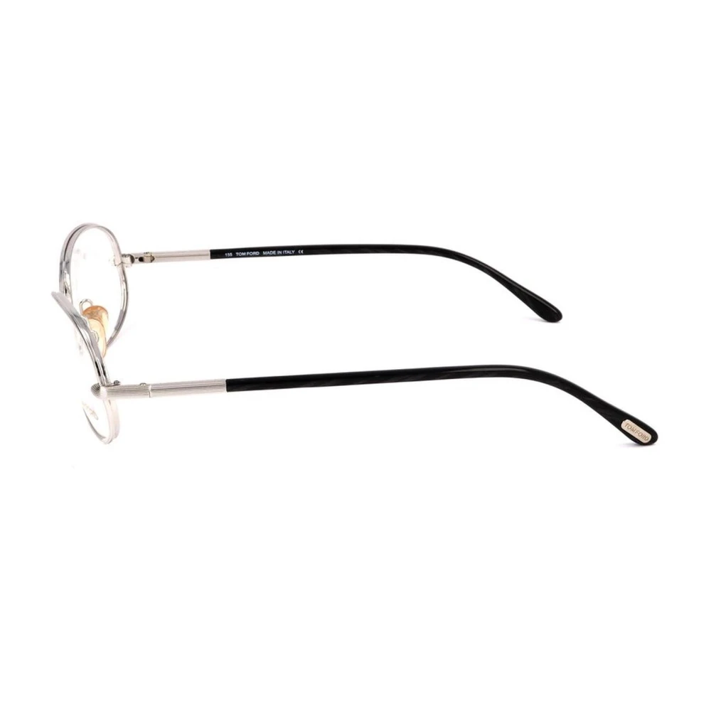 Tom Ford Zilveren metalen frames met wijzerplaat Gray Dames