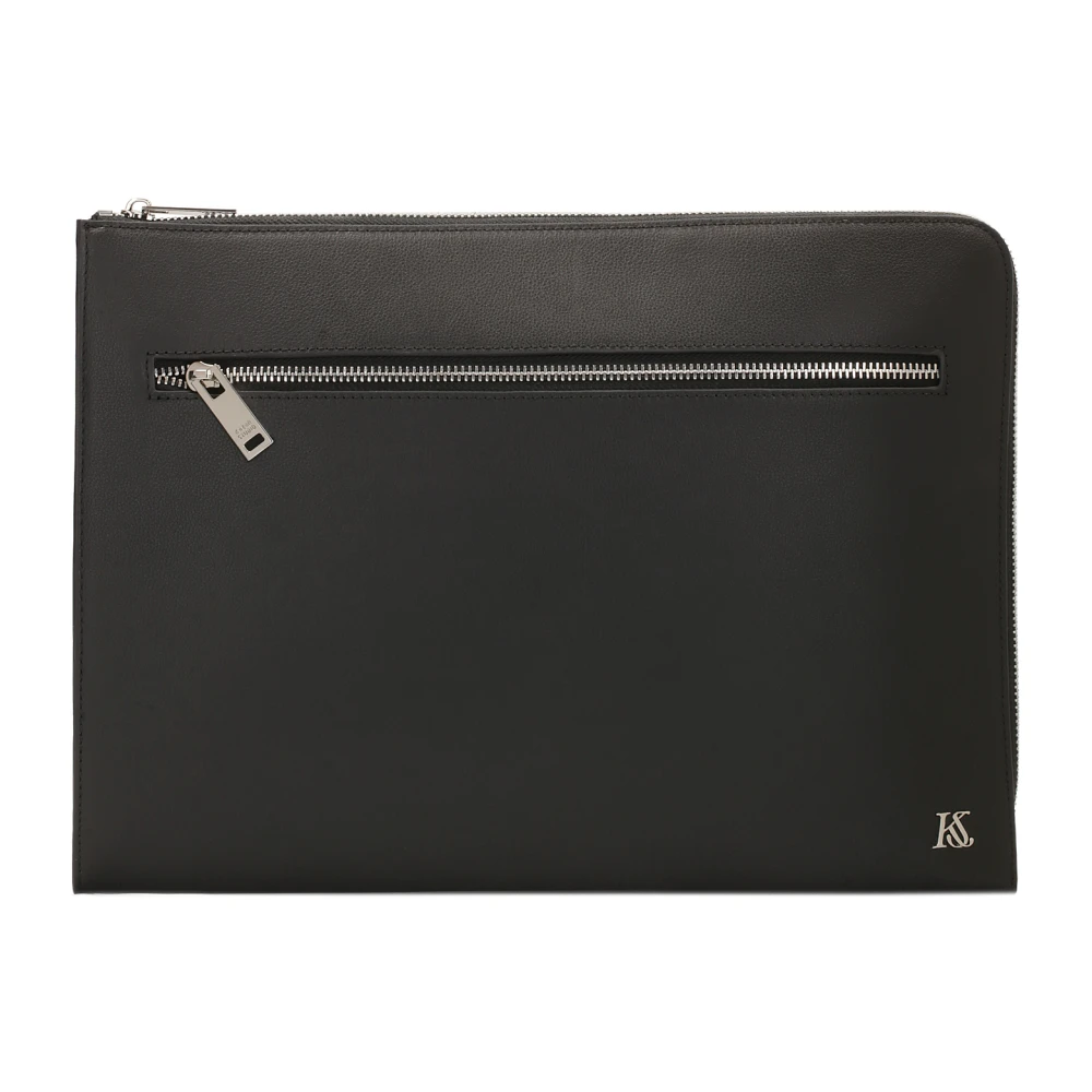 Kazar Studio Leren laptoptas Black Dames