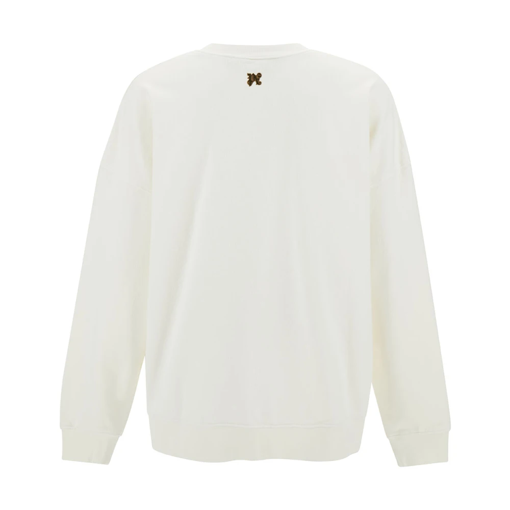 Palm Angels Witte T-shirts en Polos White Heren