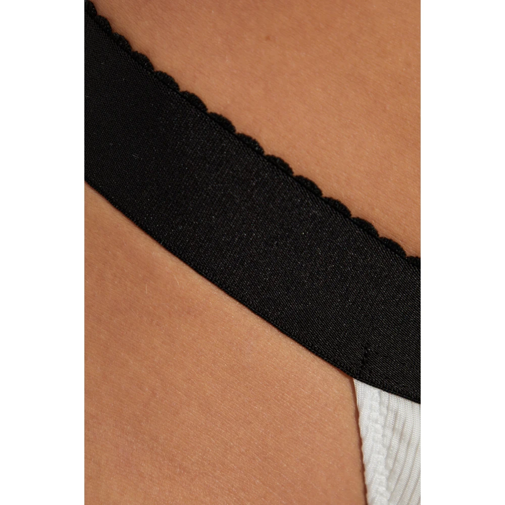 Dsquared2 String met logo White Dames
