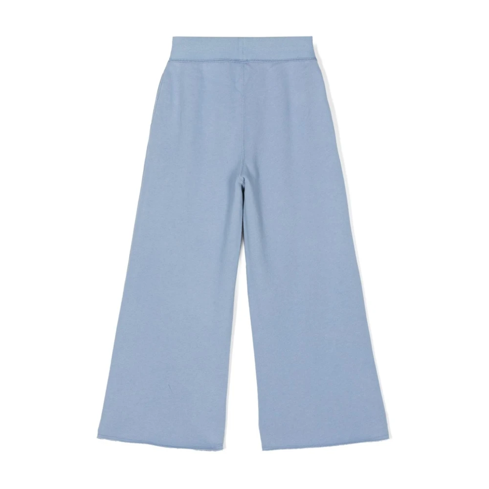 Ralph Lauren Wijde Pijpen Broek Blue Dames