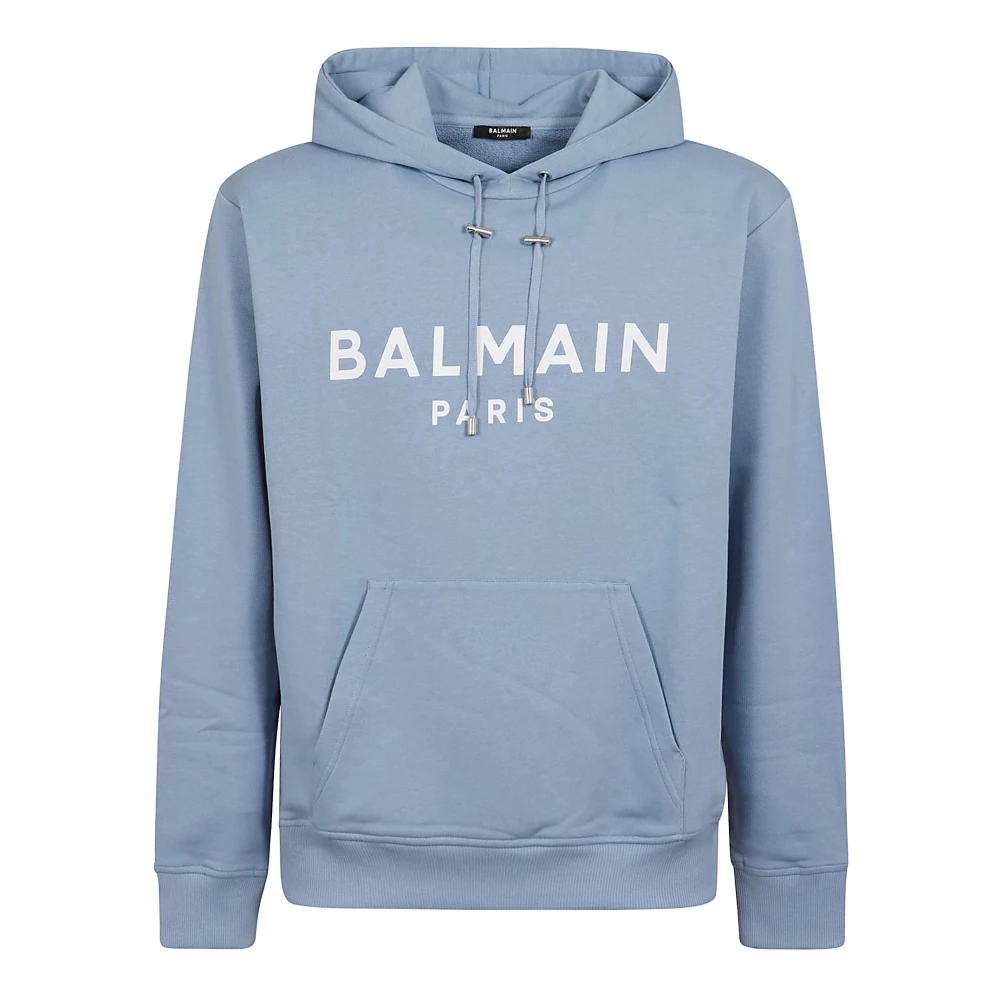 Balmain Paris hoodie Blue Heren