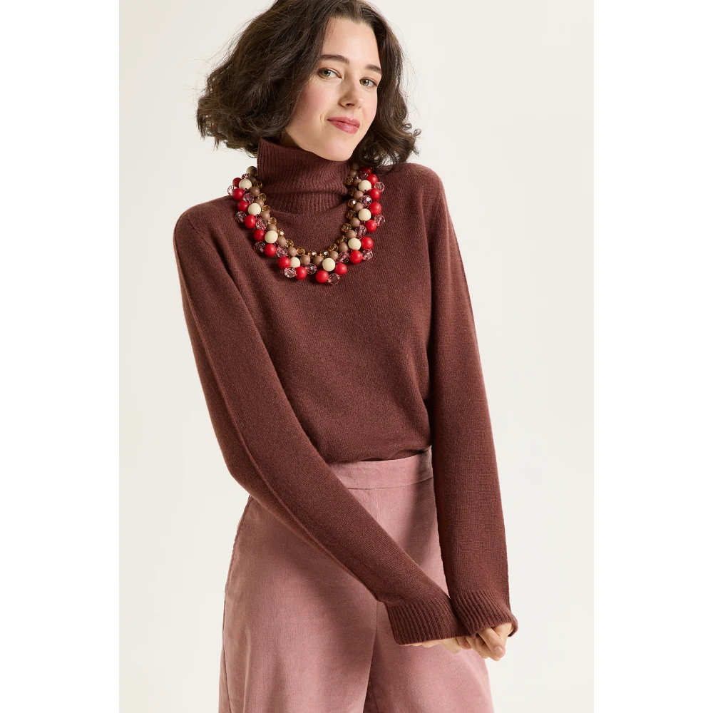 Maliparmi WOL Trui Brown Dames