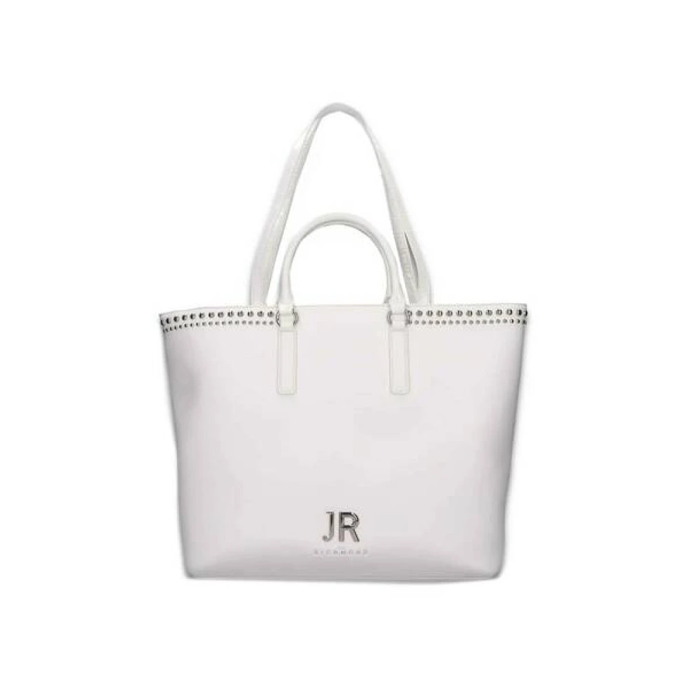 John Richmond Dames Logo Tas White Dames