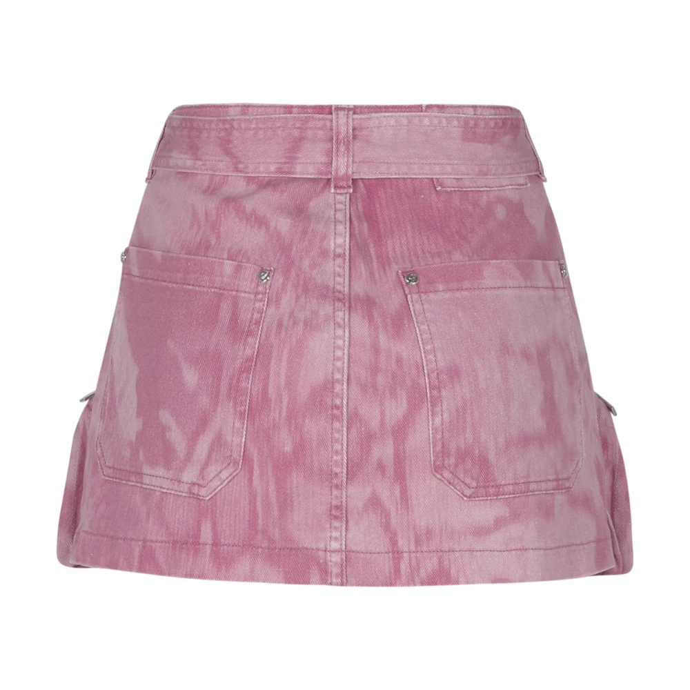 Blumarine Denim Rok Pink Dames