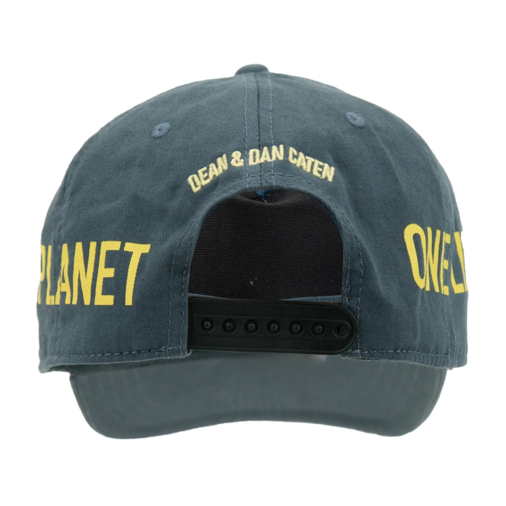 Dsquared2 Snapback Baseball Cap Katoen Geborduurd Green Unisex
