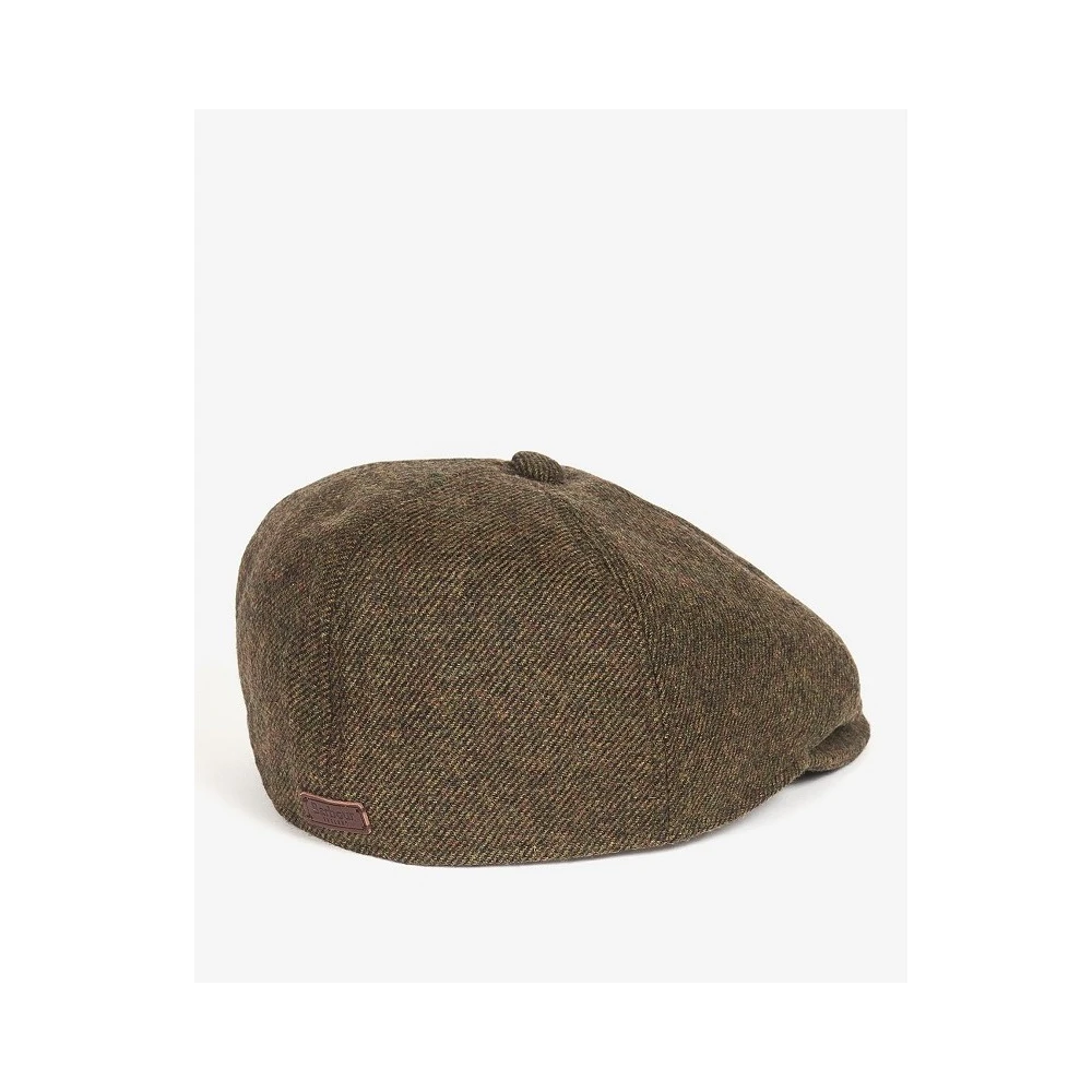 Barbour Wollen Baker Boy Hoed Green Heren