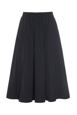 jupe-en-popeline-noire-avec-flare