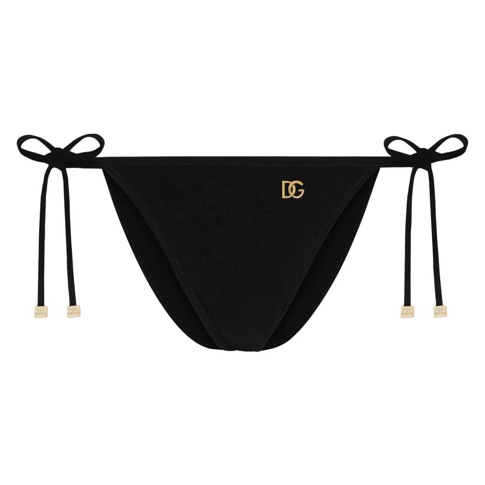 Dolce & Gabbana Stijlvolle Bikini Bottoms Black Dames