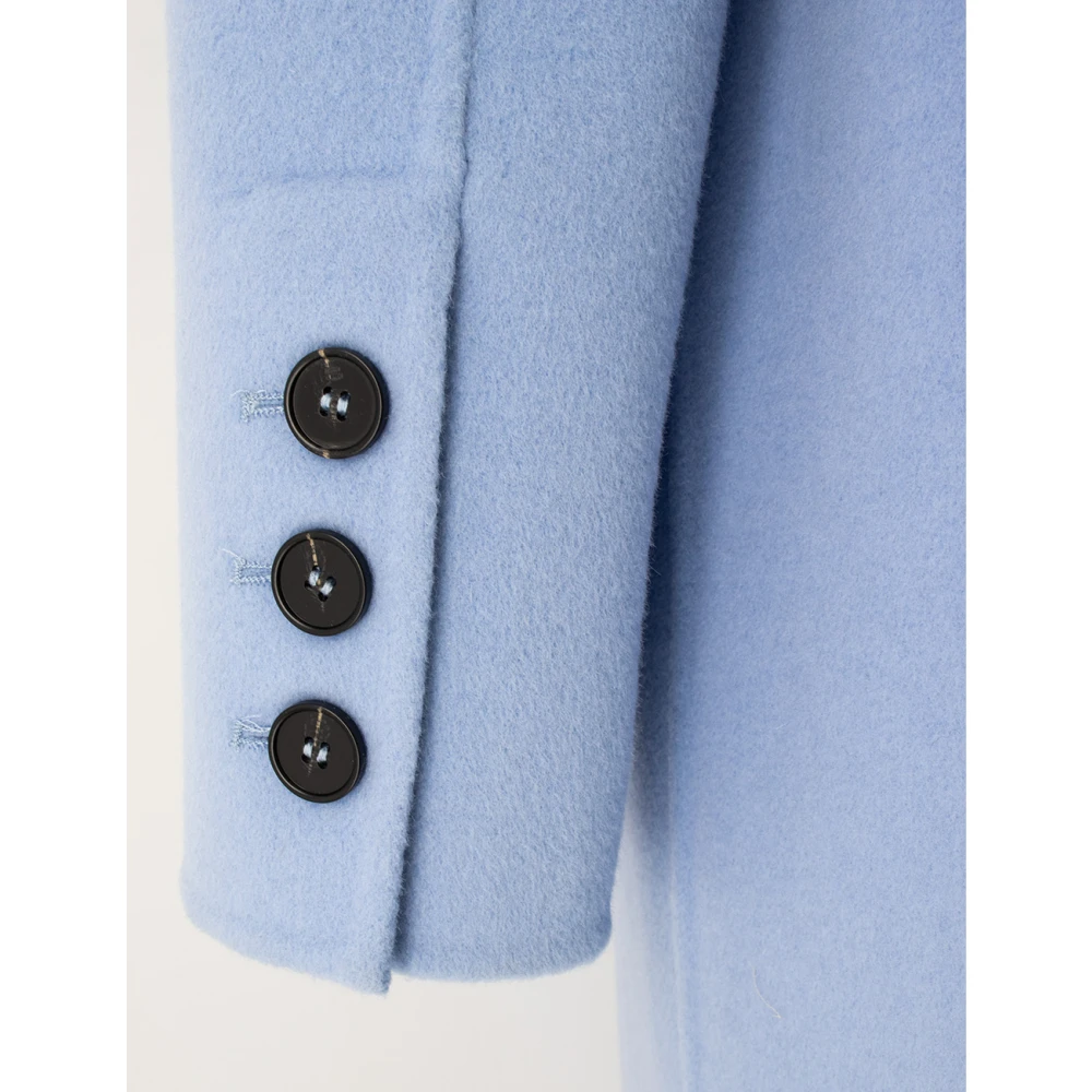 Ermanno Scervino Klassieke Double-Breasted Jas Blue Dames