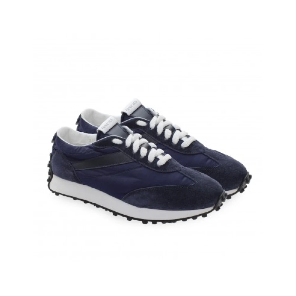 Doucal’s Low Top Sneakers Heren Schoenen Blauw
