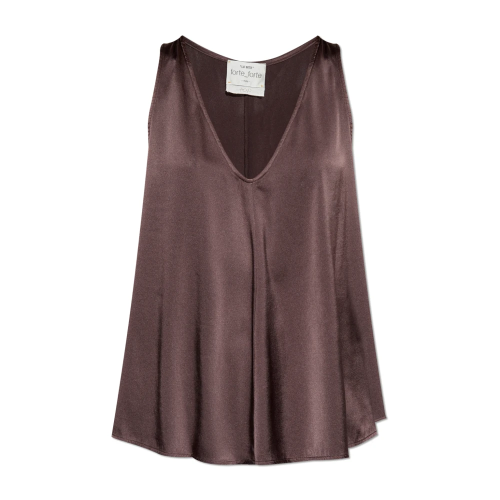 Tops > Sleeveless Tops - - Forte Forte - Modalova