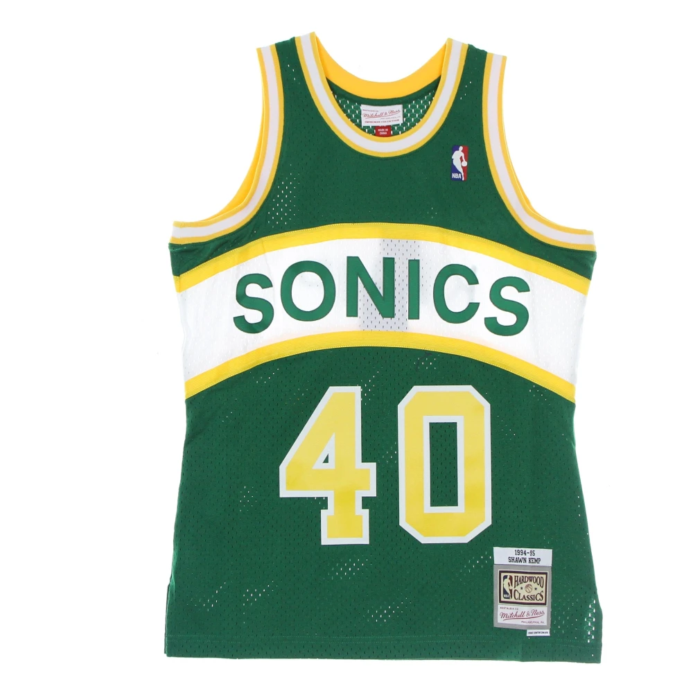 Mitchell & Ness Seattle Supersonics Basketball Tank Top Green Heren