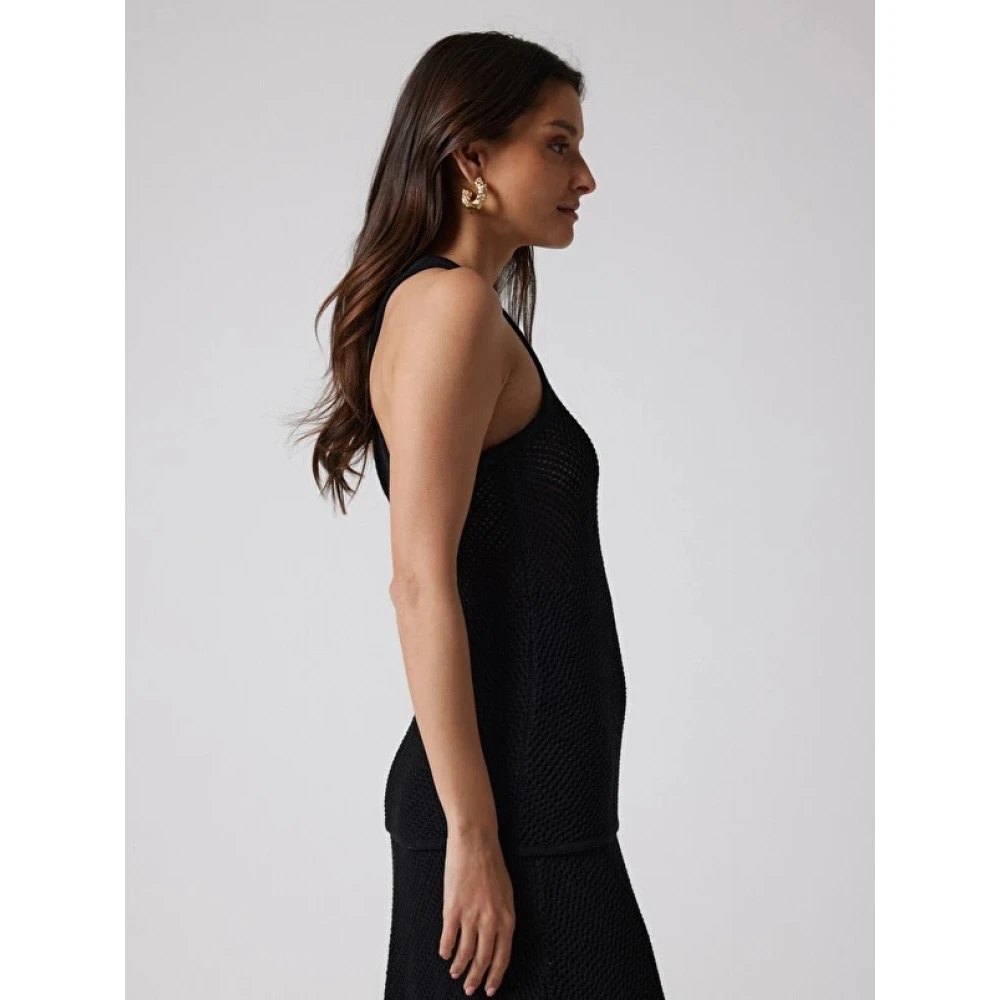 Notshy Stijlvolle Top voor een Trendy Look Black Dames