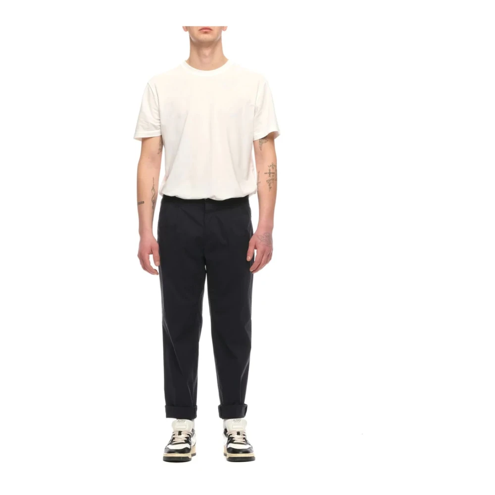 Nine In The Morning Vulcano Zwarte Stijlvolle Broek Black Heren