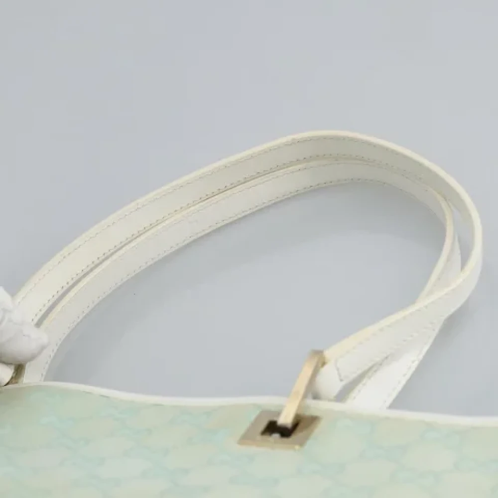 Gucci Vintage Pre-owned Canvas totes Blue Dames
