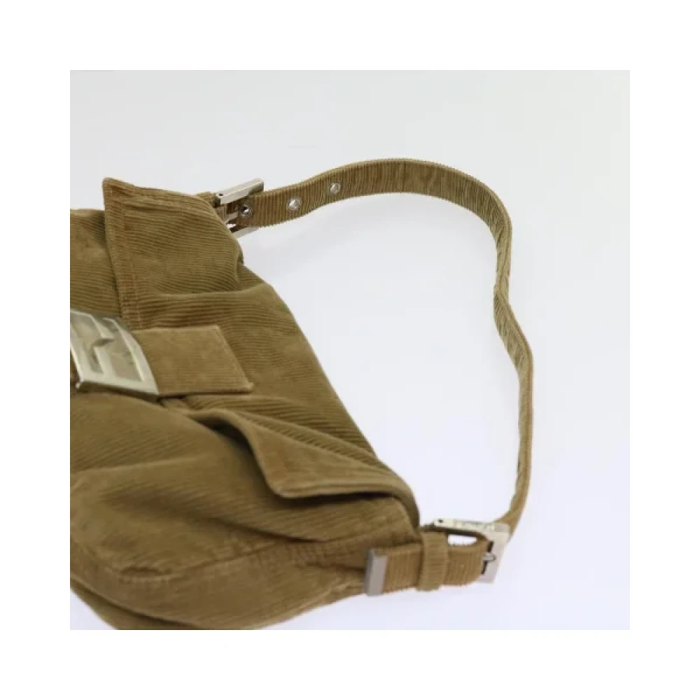 Fendi Vintage Pre-owned Suede fendi-bags Brown Dames