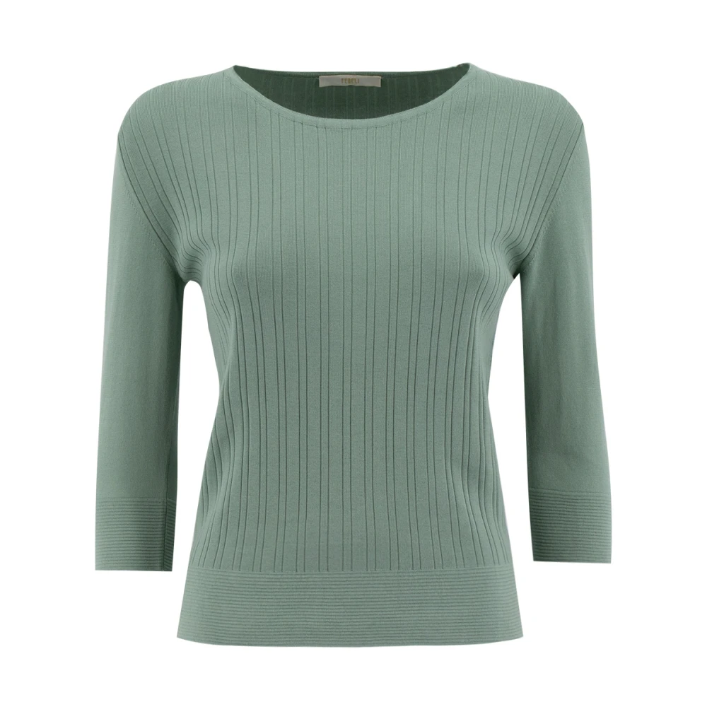 Knitwear > Round-neck Knitwear - - Fedeli - Modalova