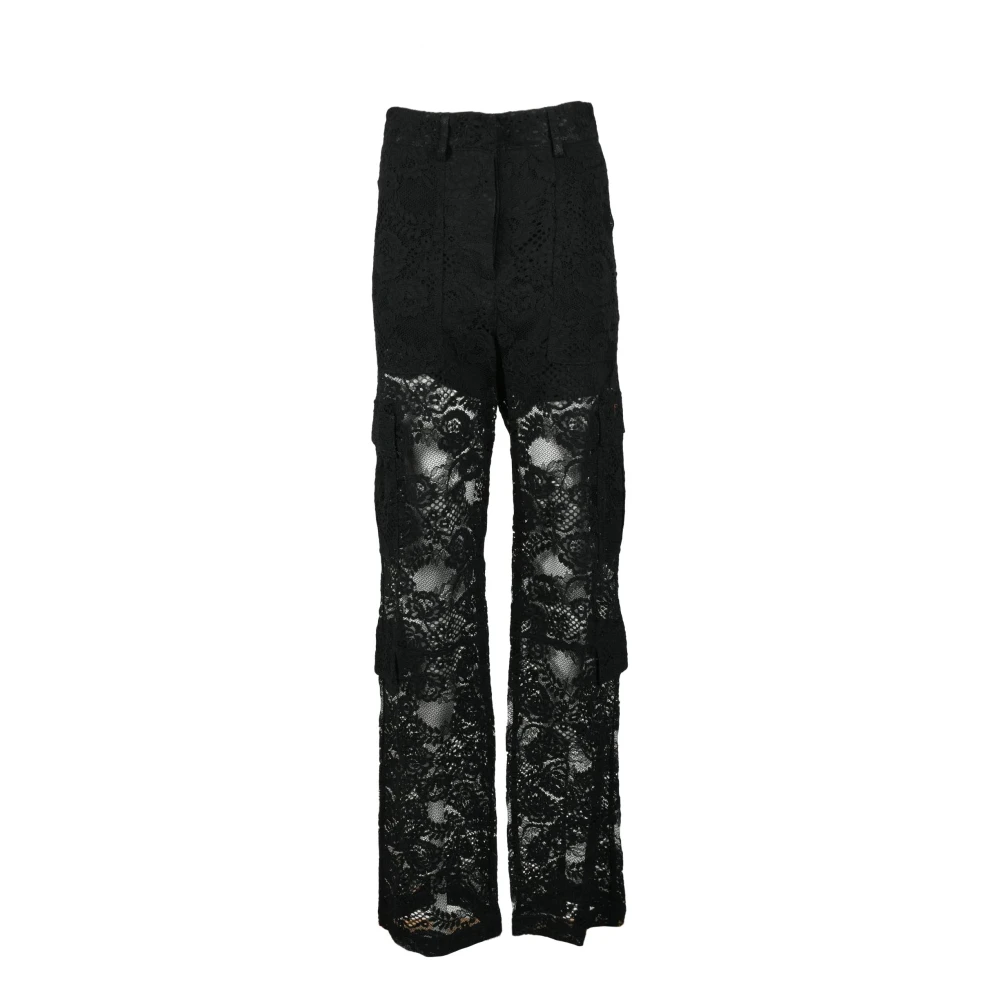 Trousers > Straight Trousers - - Msgm - Modalova