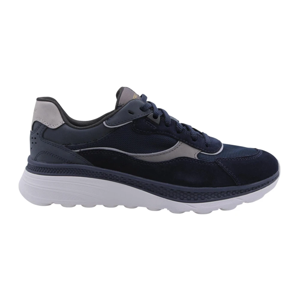 Geox Men's Blue Sneakers,, Rumo Sneaker For And Wo Size 7 Uk
