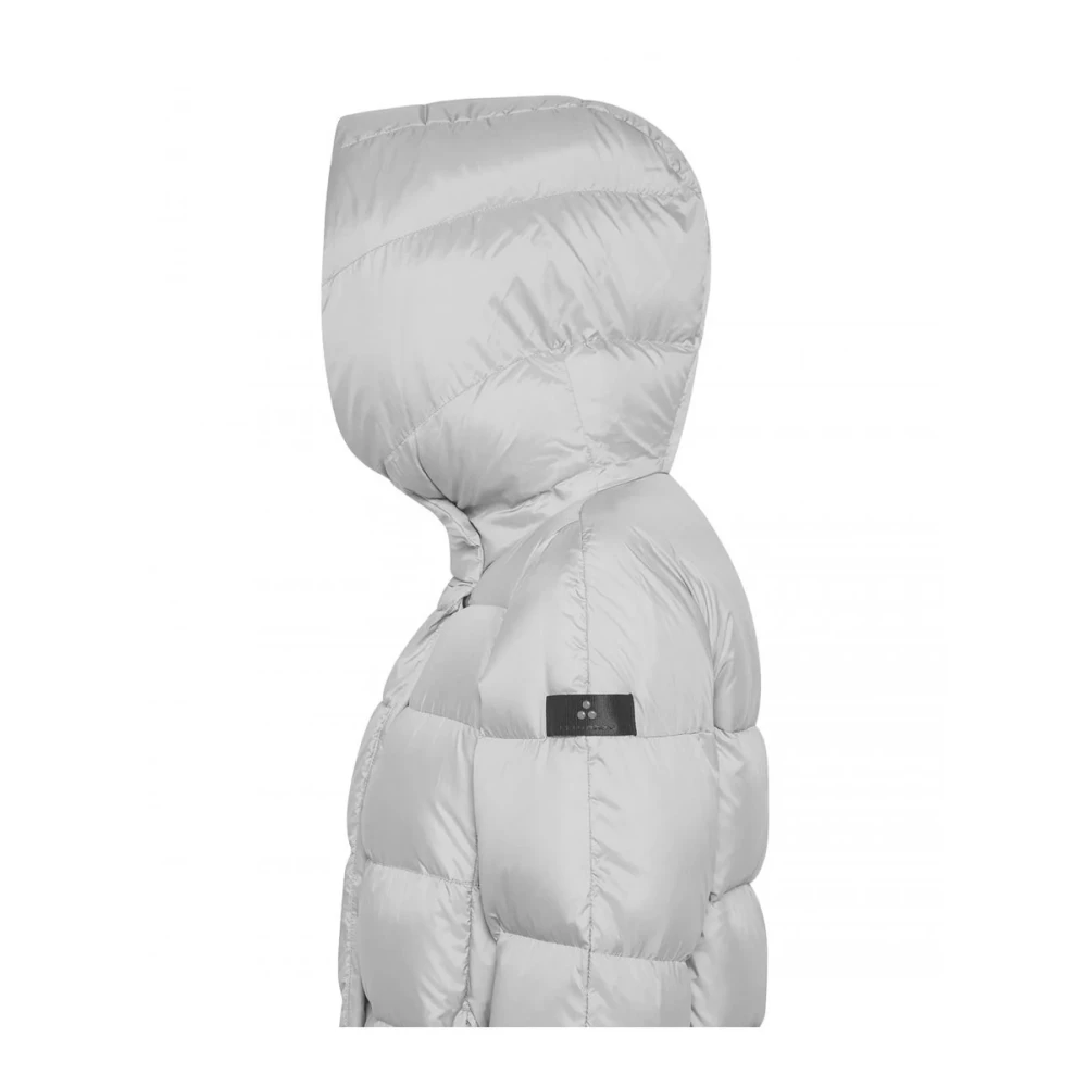 Peuterey Lichtgrijze Urban Jas Gray Dames