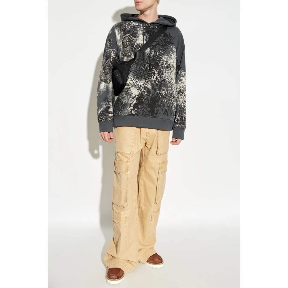 Iceberg Sweatshirt met Logo Gray Heren