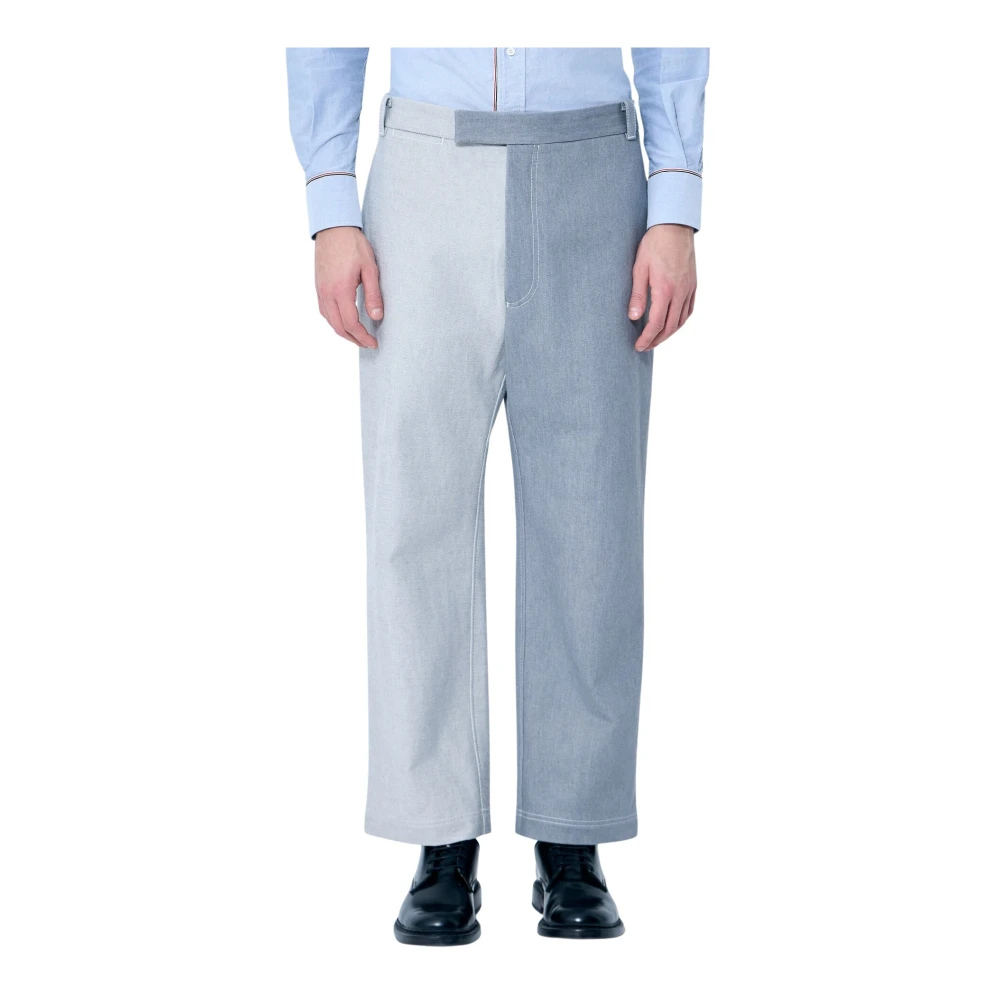 Trousers > Straight Trousers - - Thom Browne - Modalova