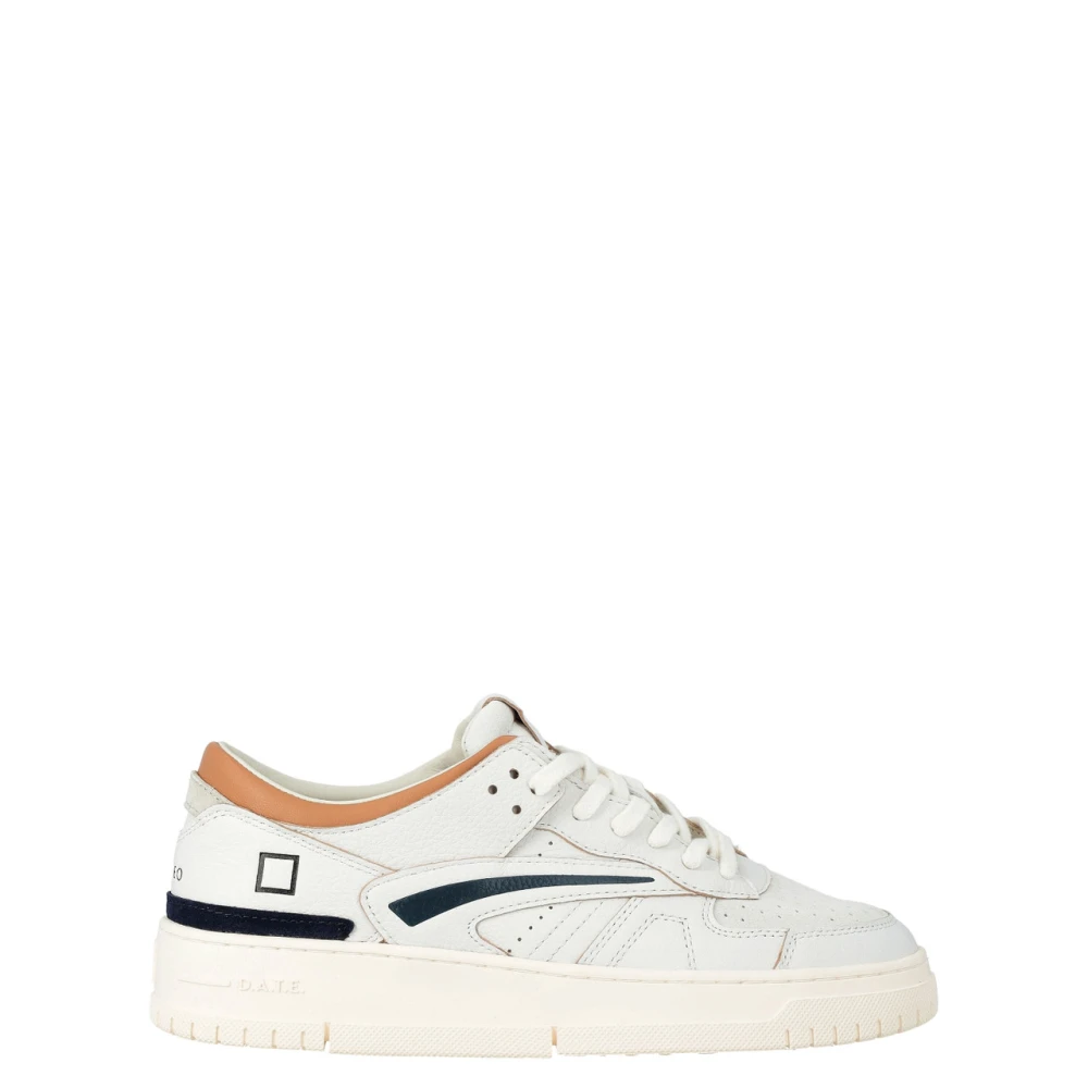 D.a.t.e. Uomo Bianco Scarpe, 43 Eu, New,