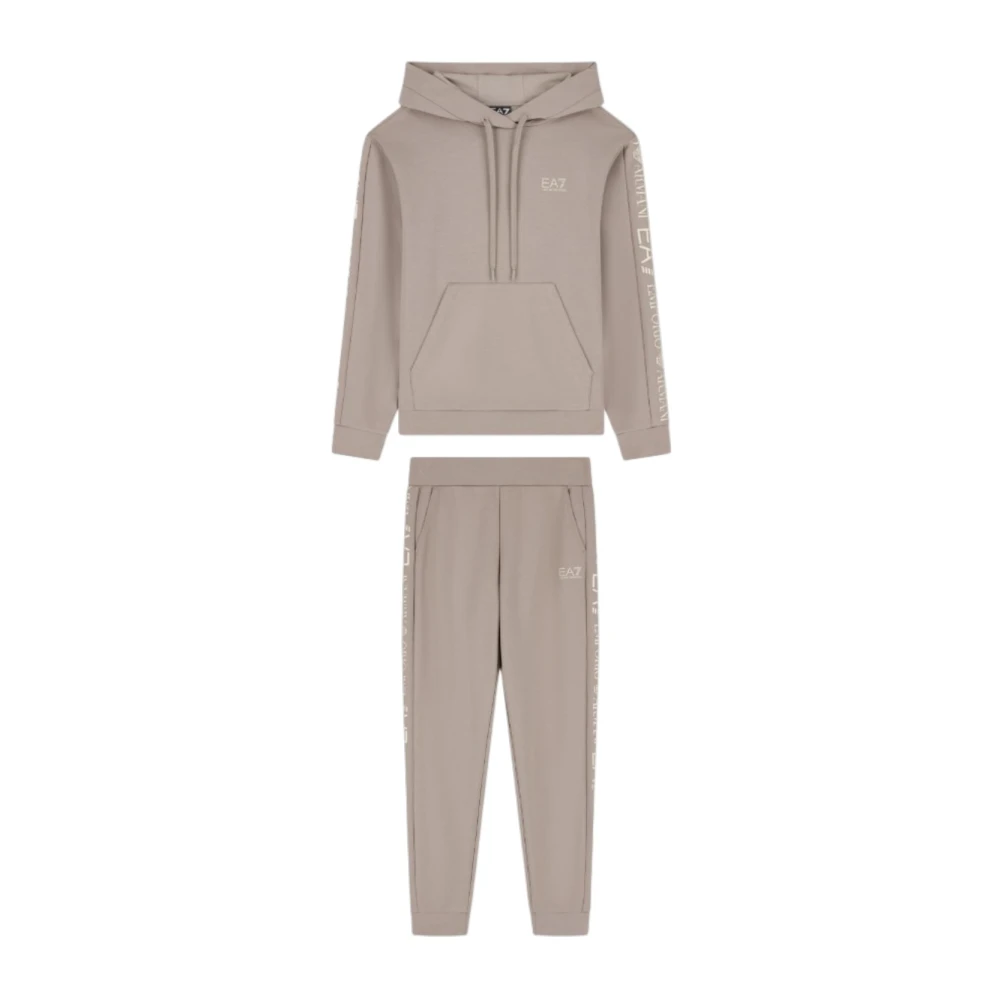 Emporio Armani Ea7 Vrouw Beige Fitness Dames, M, Training Sets