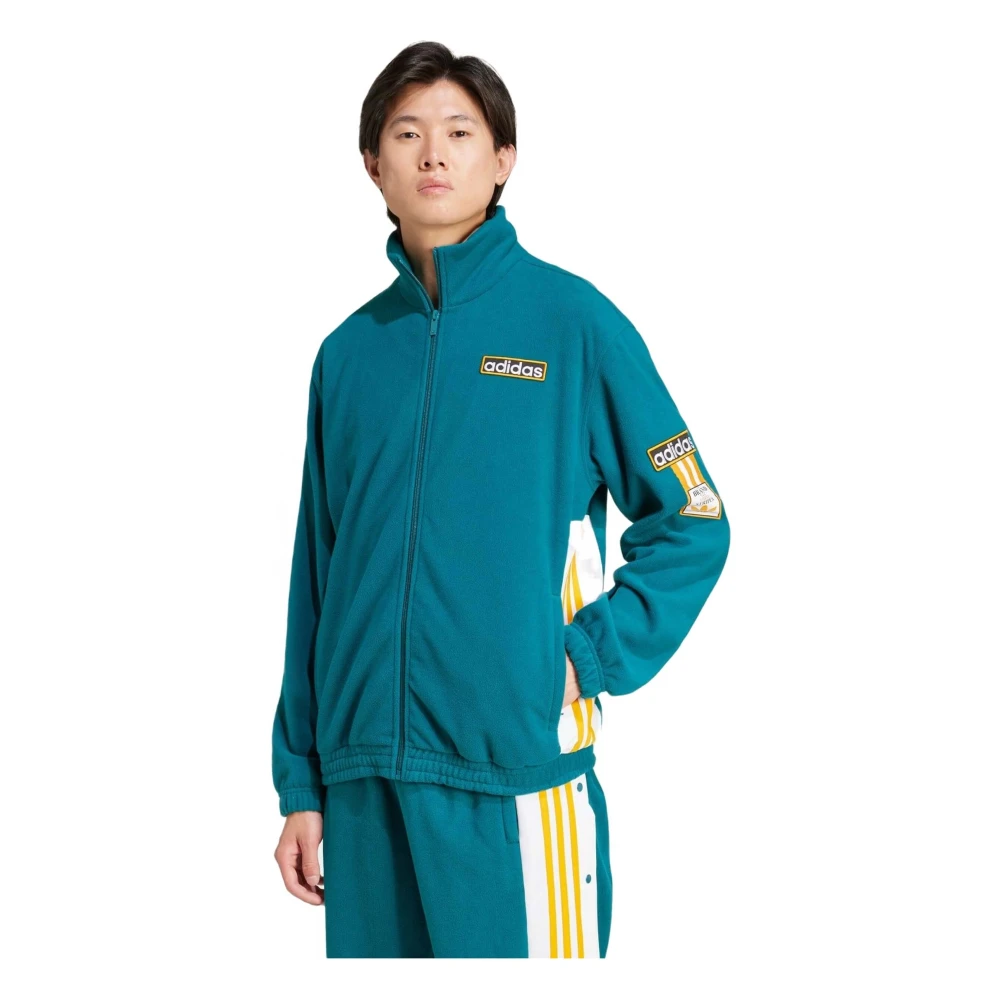Adidas Adibreak Polar Fleece Jas Blue Heren