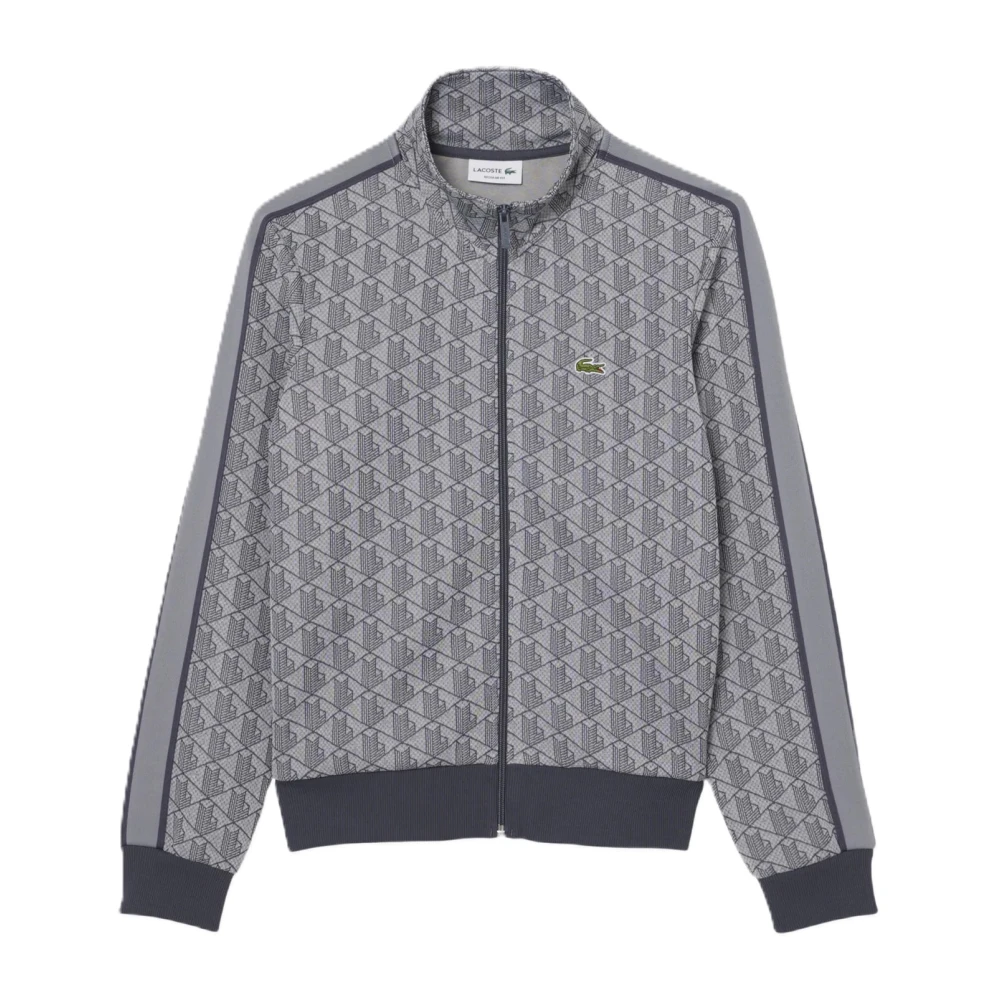 Lacoste Uomo Grigio Felpe, M, New,