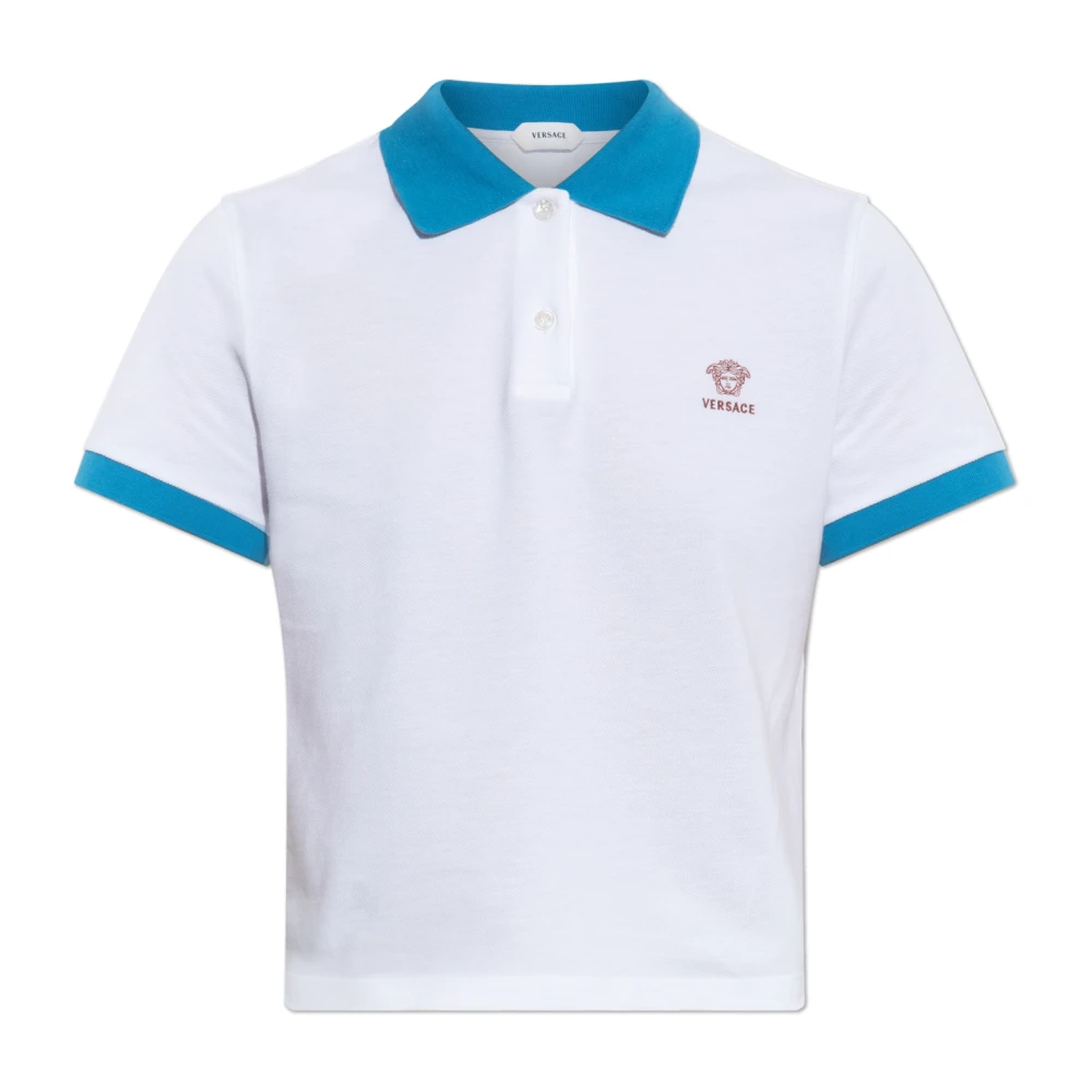 Versace Donna Bianco Top, Xs, New,